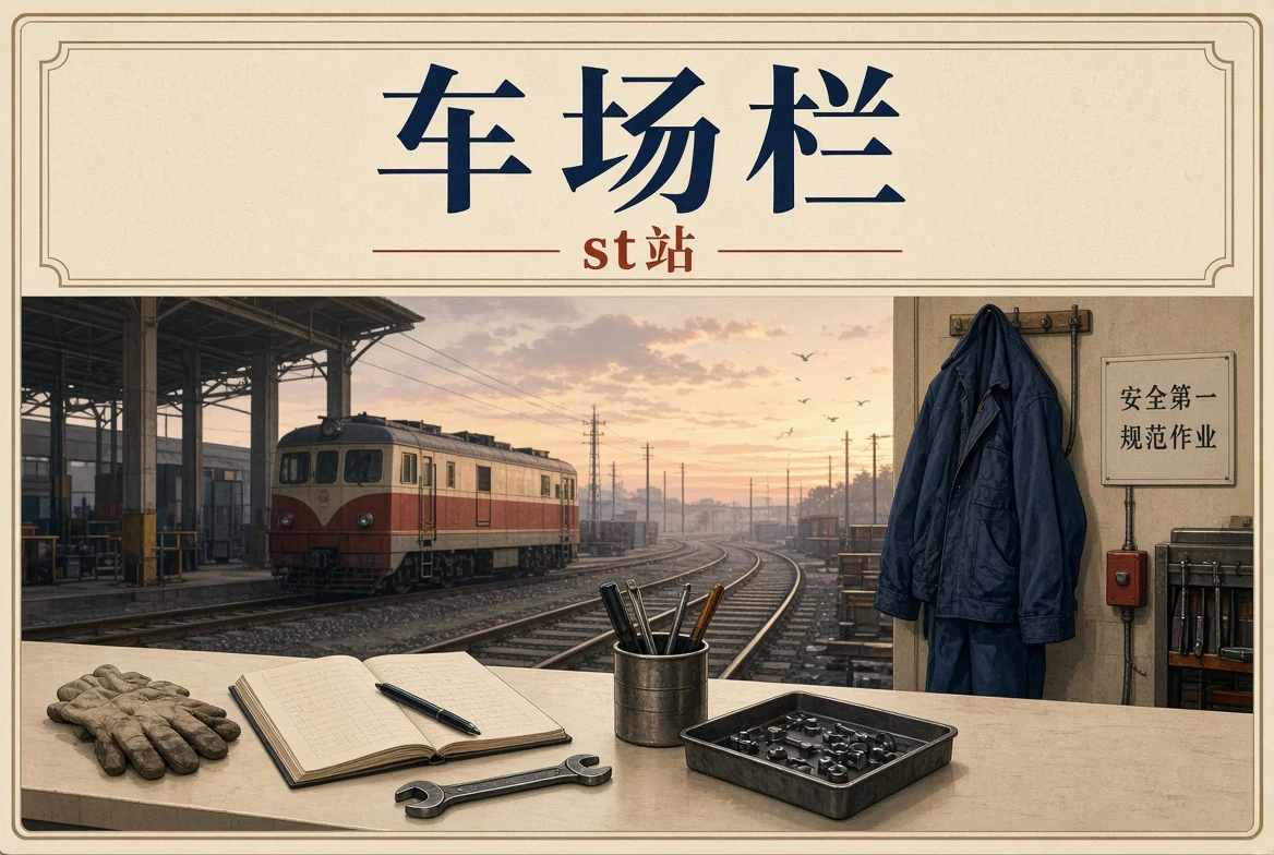 车场栏内容视觉