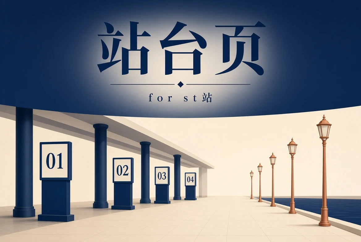 站台页内容视觉